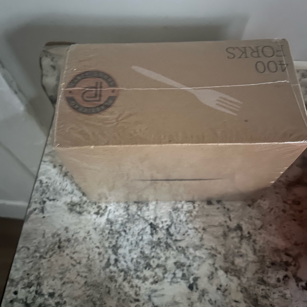 Disposable Forks - 400 Pack